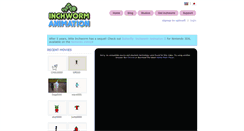 Desktop Screenshot of inchwormanimation.com